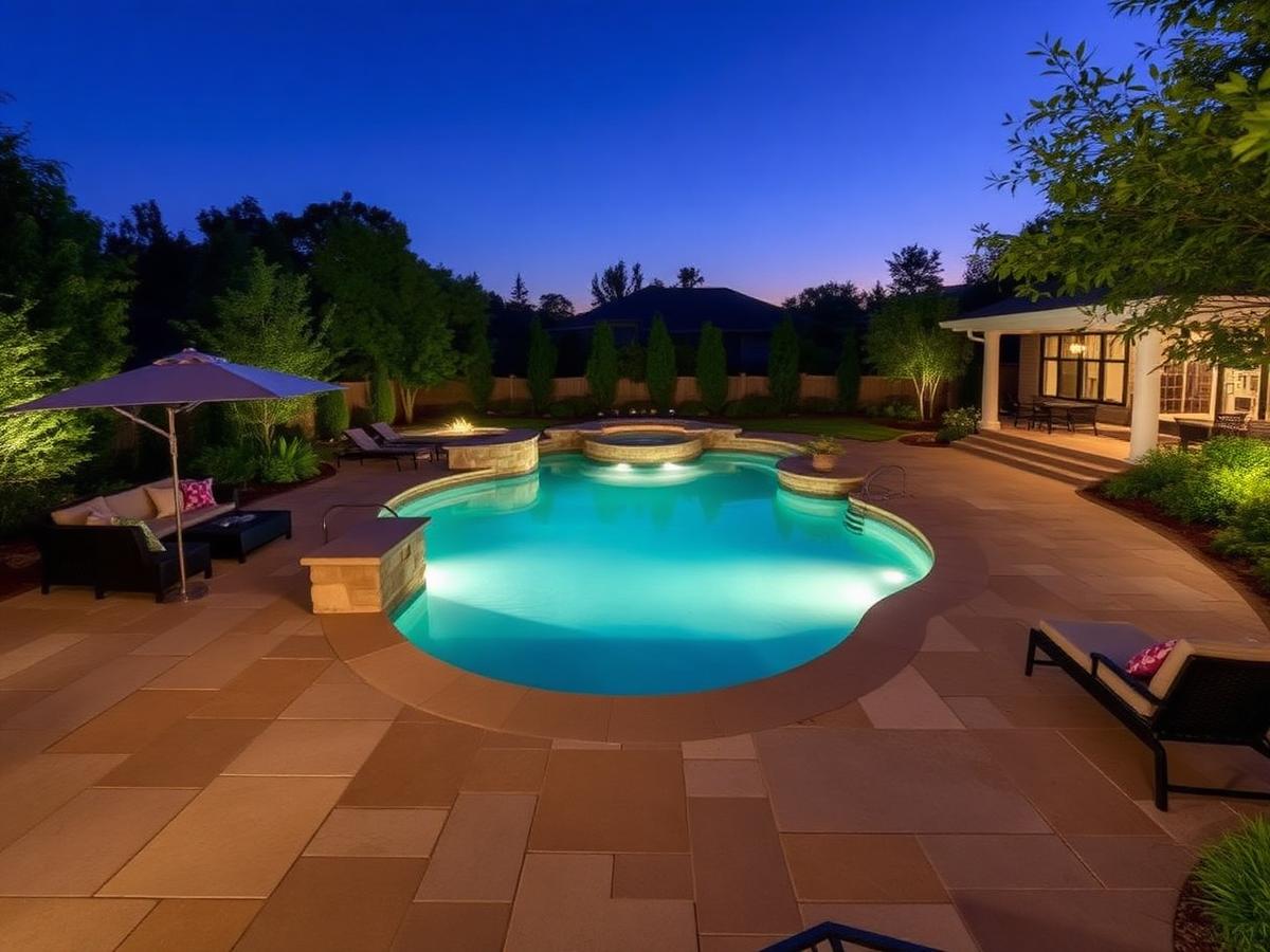 Lakeside Pool Terrace